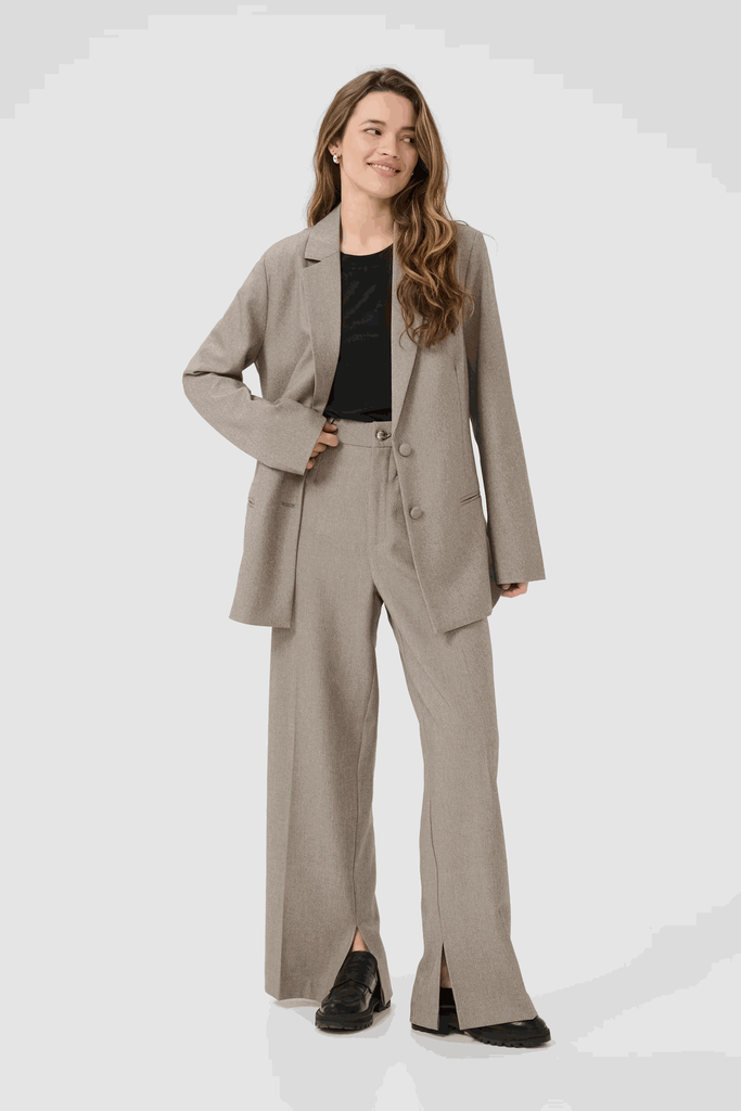 KAFFE - BLAZER "KATILLA" BEIGE