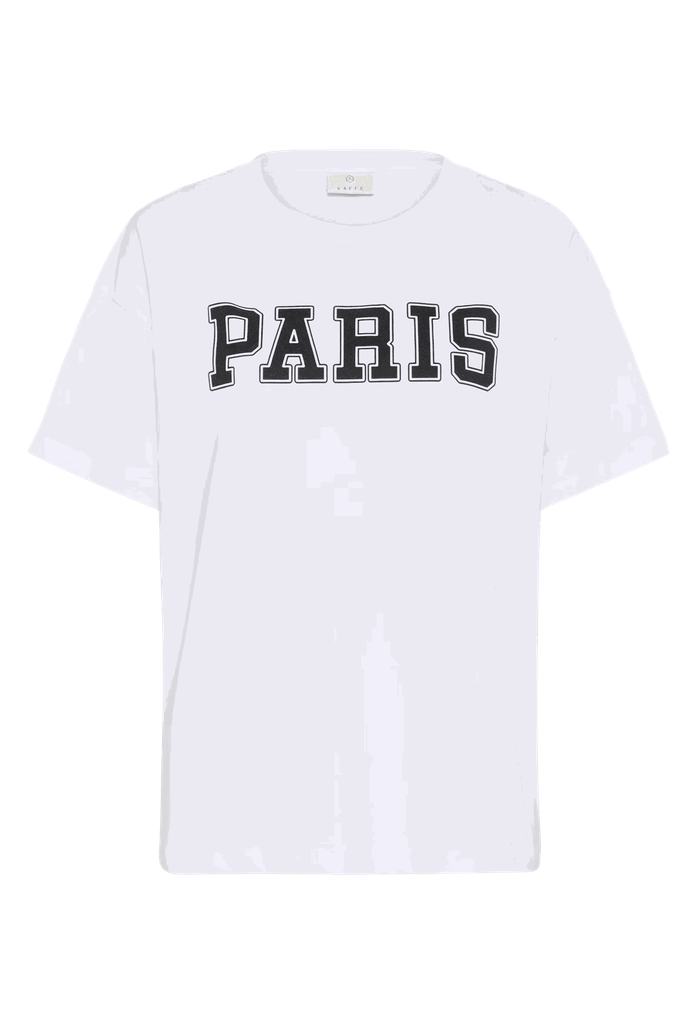 KAFFE - T-SHIRT "KAADELINA" BLANC