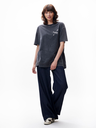CATWALK JUNKIE - T-SHIRT OVERSIZED GRAPHIQUE GRIS