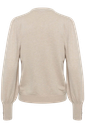 KAFFE - PULLOVER "KALIZZA" BEIGE
