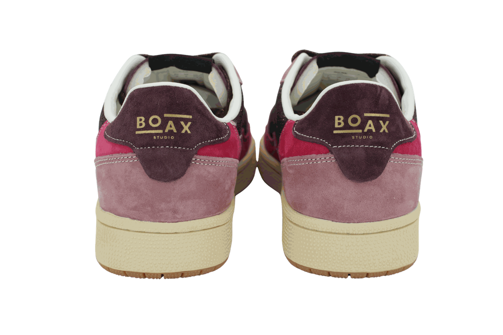 BOAX - BASKETS "ACE" BORDEAUX ET ROSES