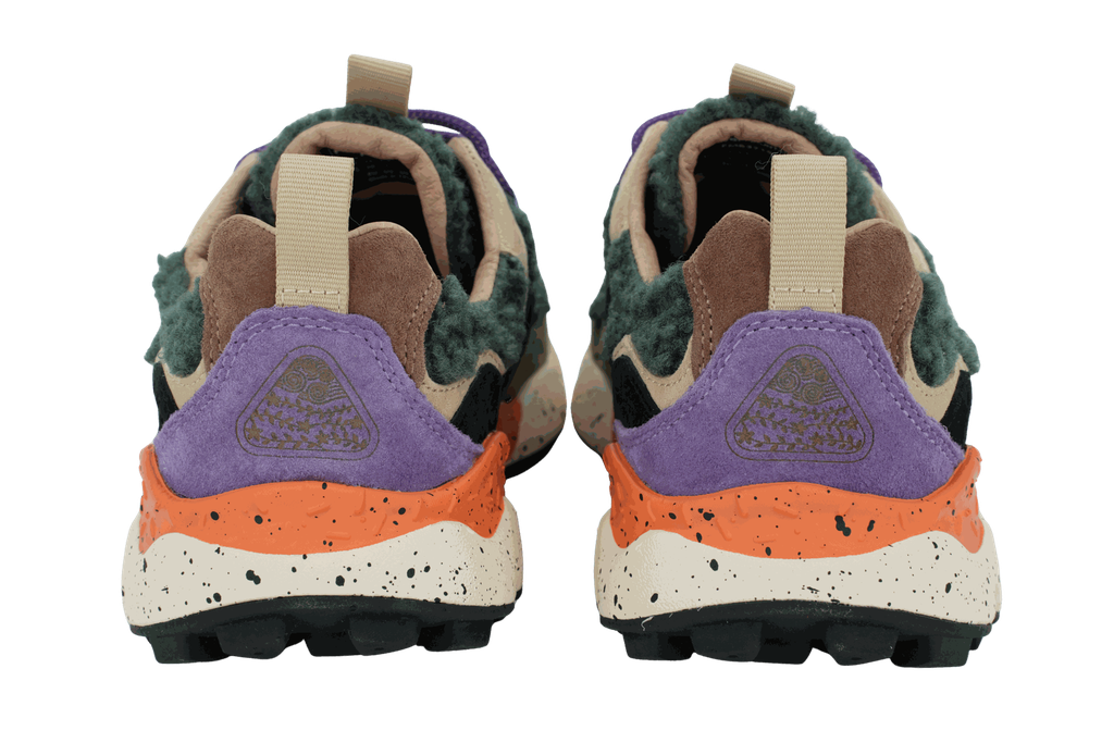 FLOWER MOUNTAIN - BASKETS "YAMANO 3" TEDDY VERT SAPIN