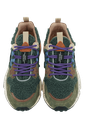 FLOWER MOUNTAIN - BASKETS "YAMANO 3" TEDDY VERT SAPIN