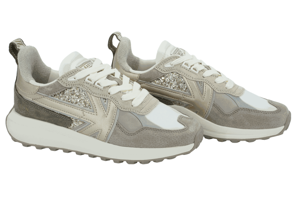KAOTIKO - BASKETS "DETROIT GLAM" BEIGE