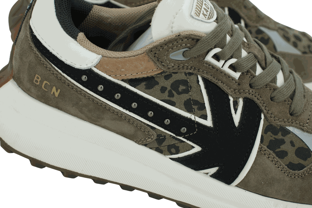KAOTIKO - BASKETS "DETROIT GLAM" KAKI