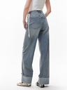 CATWALK JUNKIE - JEANS AUX BORDS PLIÉS