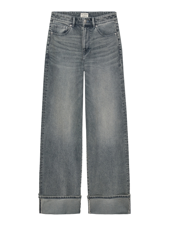 CATWALK JUNKIE - JEANS AUX BORDS PLIÉS