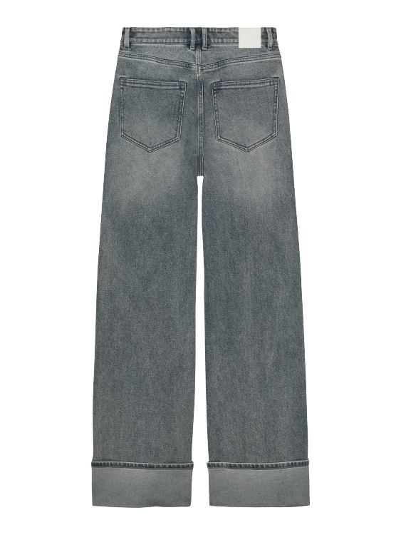 CATWALK JUNKIE - JEANS AUX BORDS PLIÉS