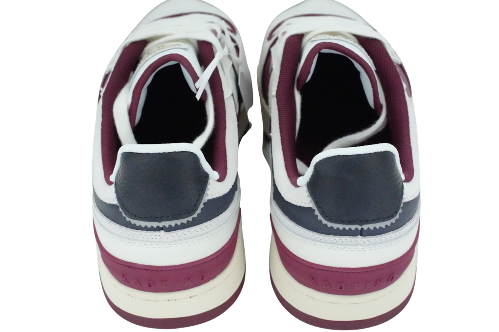 KAOTIKO - BOSTON WHITE/BURGUNDY