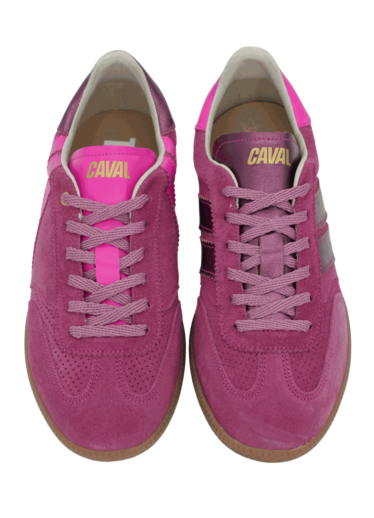 CAVAL - BASKETS "PULSE" ROSE MÉTALLIQUE