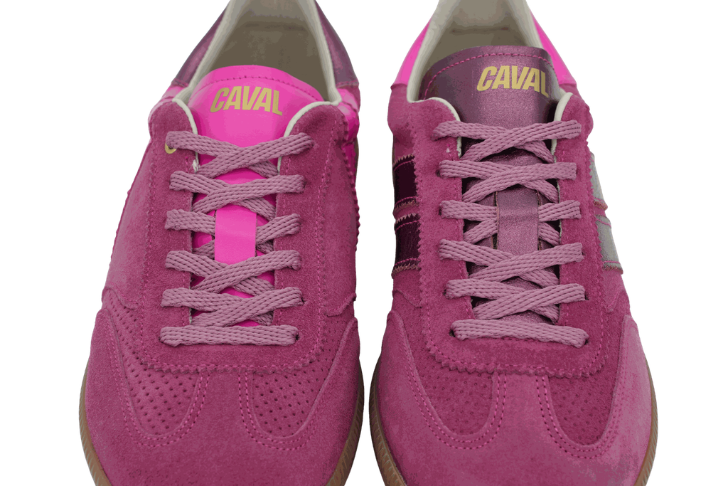 CAVAL - BASKETS "PULSE" ROSE MÉTALLIQUE