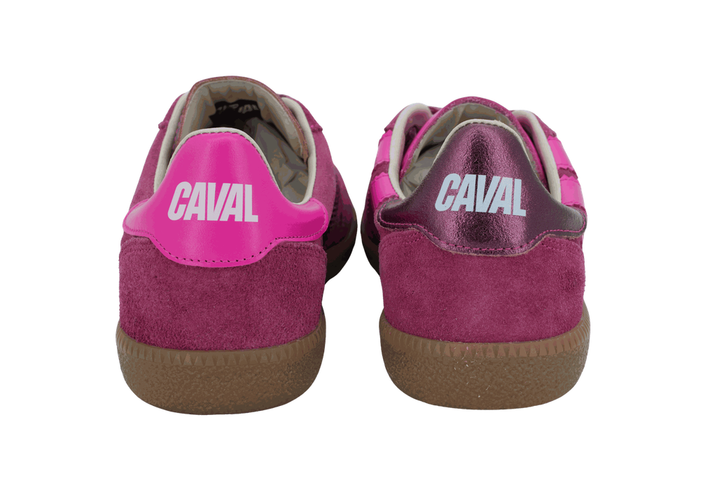 CAVAL - BASKETS "PULSE" ROSE MÉTALLIQUE