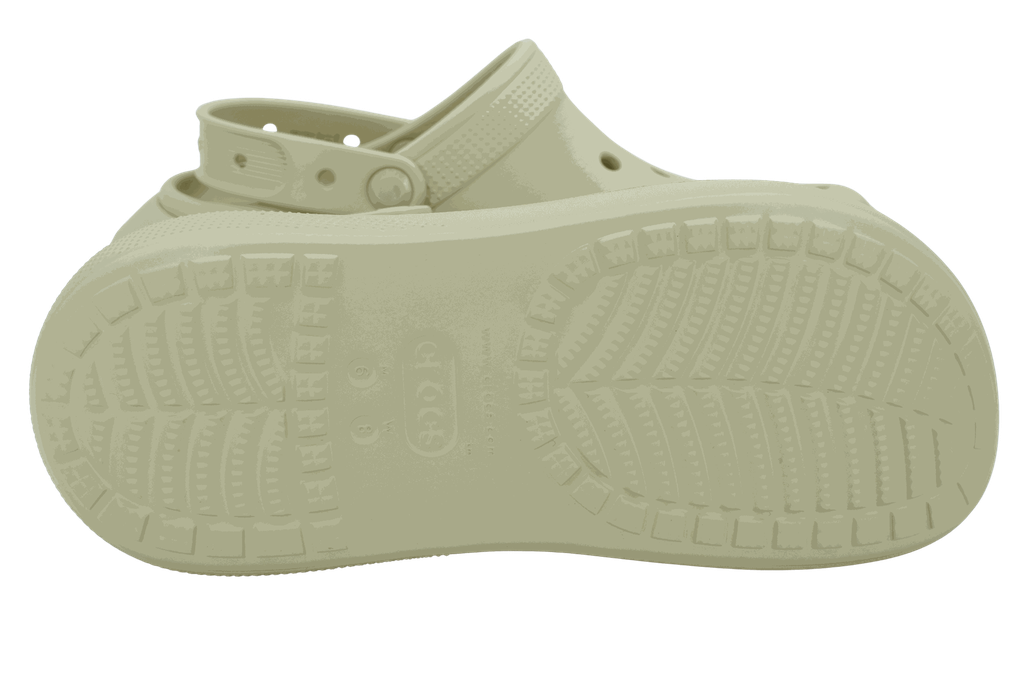 CROCS - SABOTS PLATEFORMES "CRUSH" BEIGE