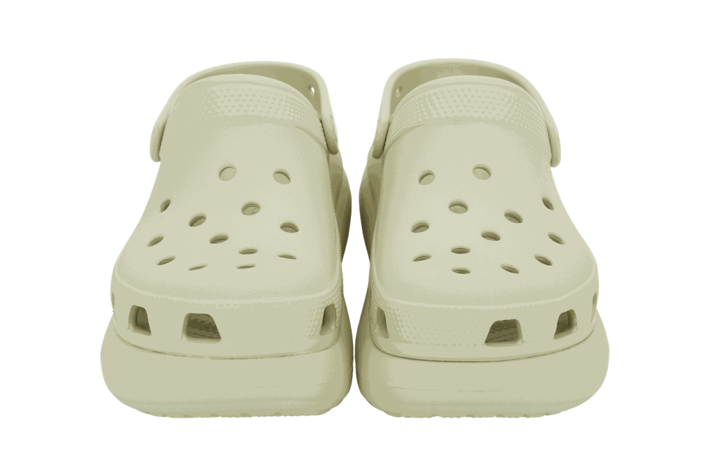 CROCS - SABOTS PLATEFORMES "CRUSH" BEIGE