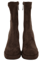 NOA HARMON - BOTTINES À TALONS MARRONS