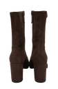 NOA HARMON - BOTTINES À TALONS MARRONS