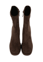 NOA HARMON - BOTTINES À TALONS MARRONS