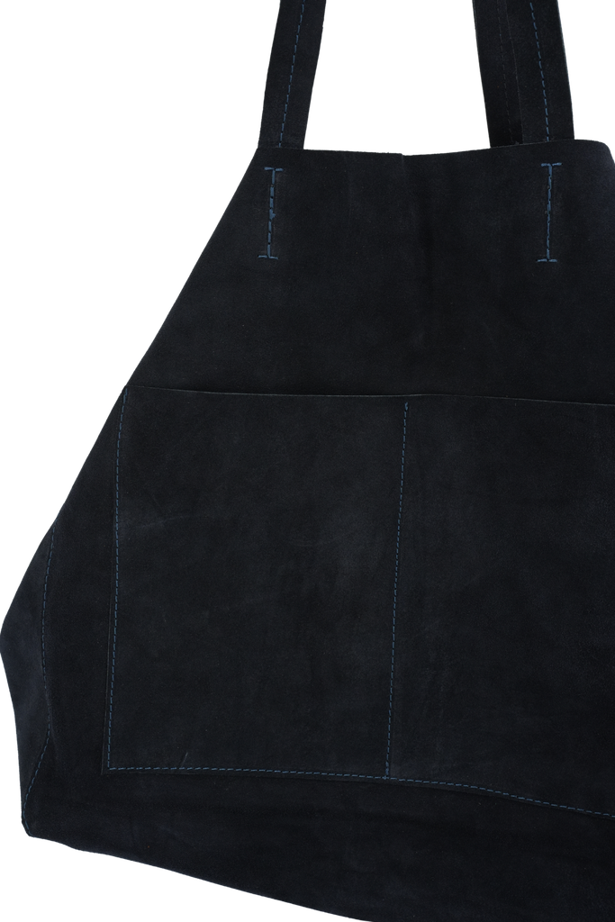 TWIST MY BAG - SAC CABAS ÉPAULE EN DAIM