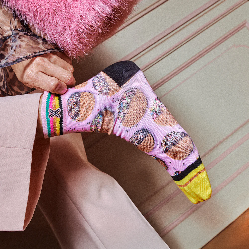 XPOOOS - CHAUSSETTES COURTES "SWEETIE"