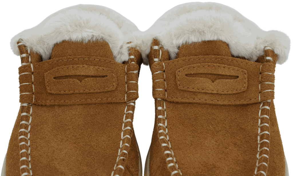 HEY DUDE - MULES "WENDY NXT" FOURRÉES COGNACS