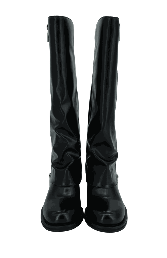 NOA HARMON - BOTTES À TALONS NOIRES