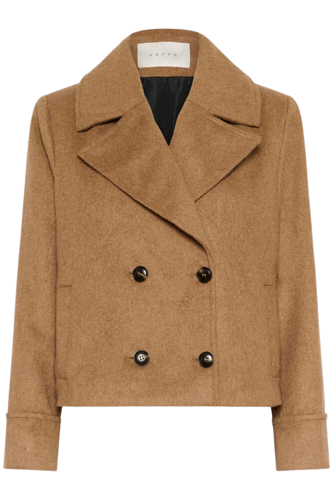 KAFFE - VESTE "KAJULIA" COGNAC