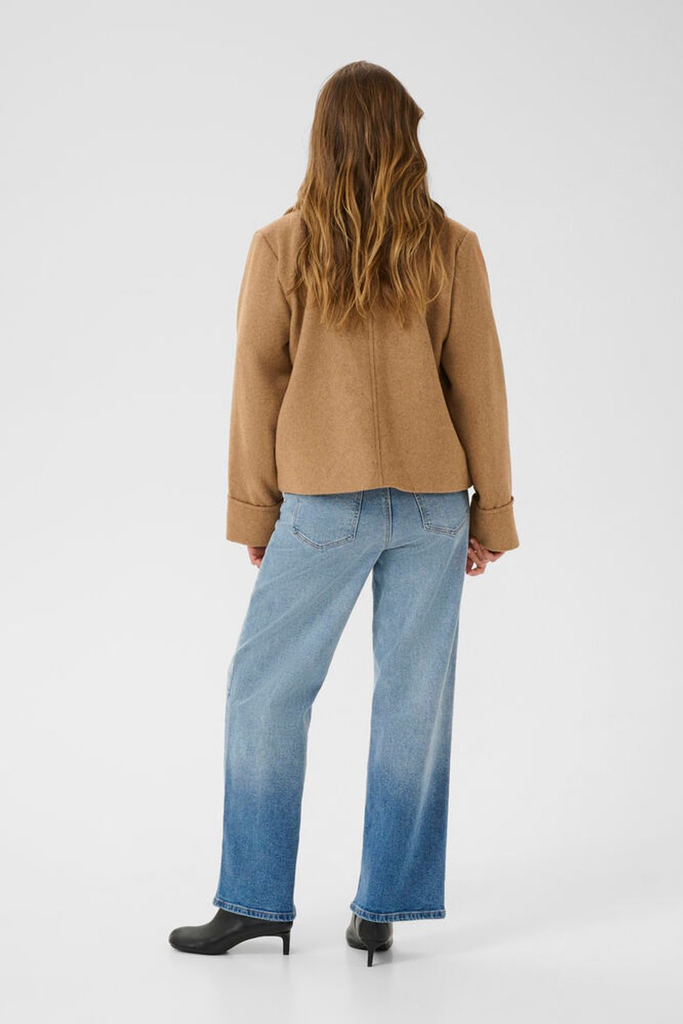 KAFFE - VESTE "KAJULIA" COGNAC