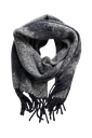 KAFFE - ÉCHARPE "KAVINJA" NOIRE ET GRISE