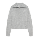 CATWALK JUNKIE - PULLOVER COL CAMIONNEUR GRIS