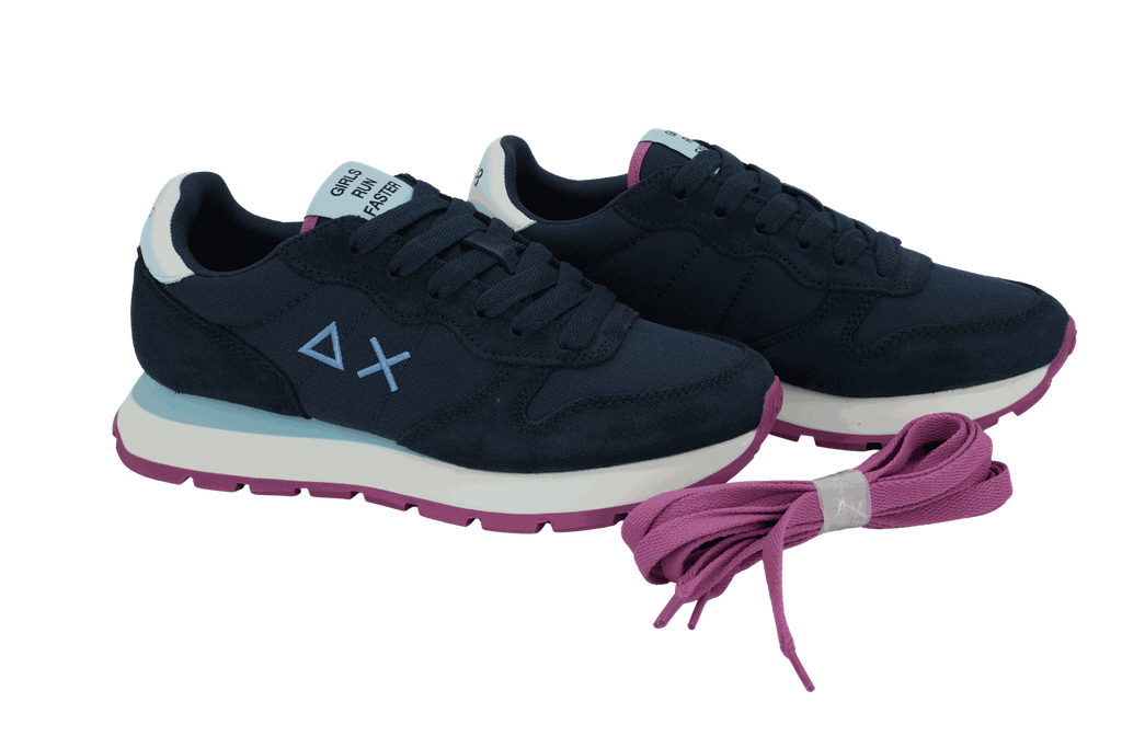 SUN68 - BASKETS "ALLY SOLID" BLEUES MARINES