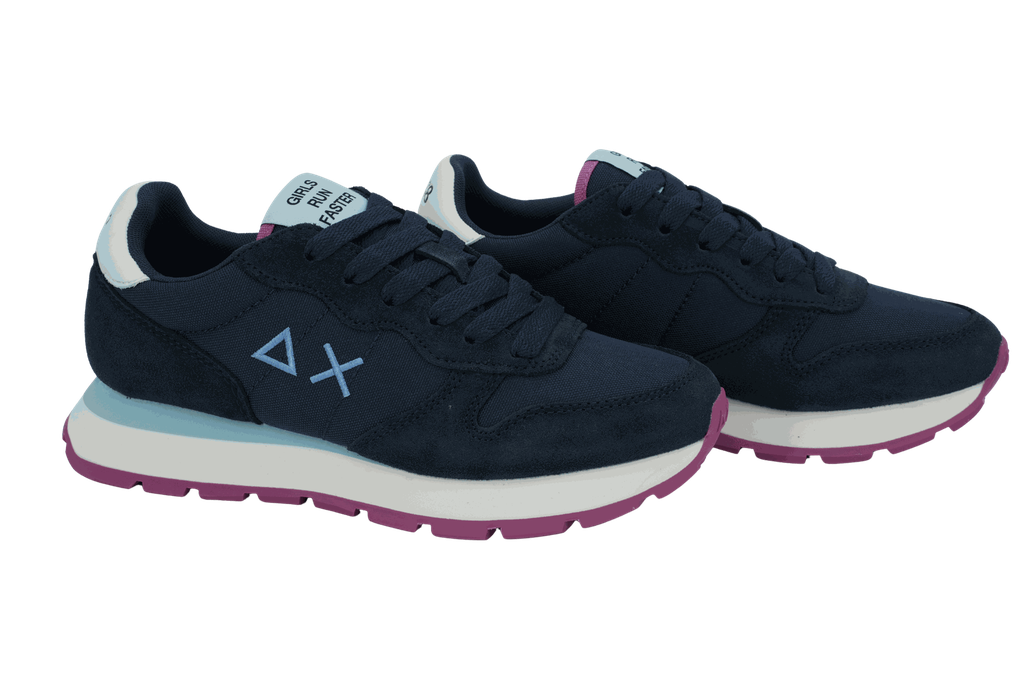 SUN68 - BASKETS "ALLY SOLID" BLEUES MARINES