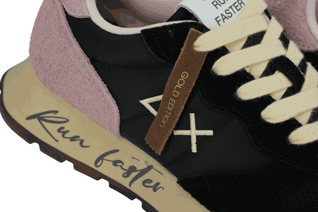 SUN68 - BASKETS "ALLY VINTAGE" NOIRES