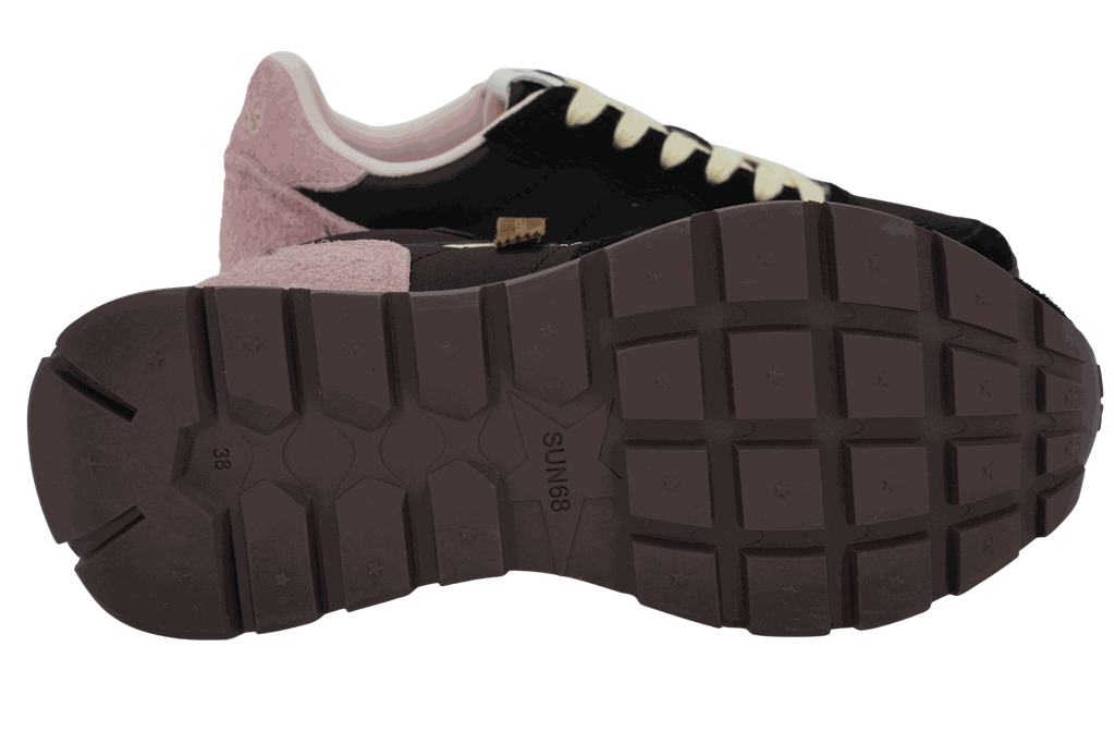 SUN68 - BASKETS "ALLY VINTAGE" NOIRES