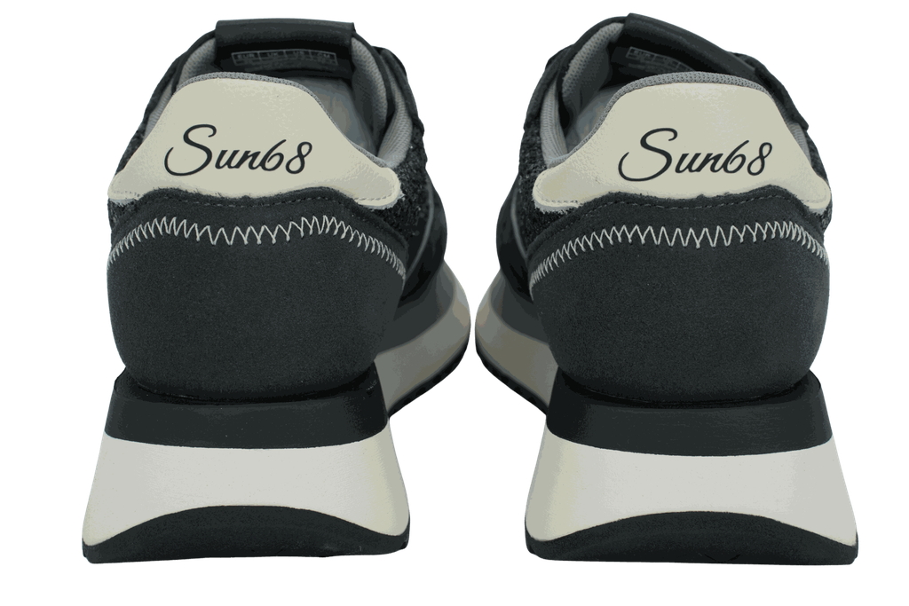 SUN68 - BASKETS "BIG ALLY GLITTER" GRISES