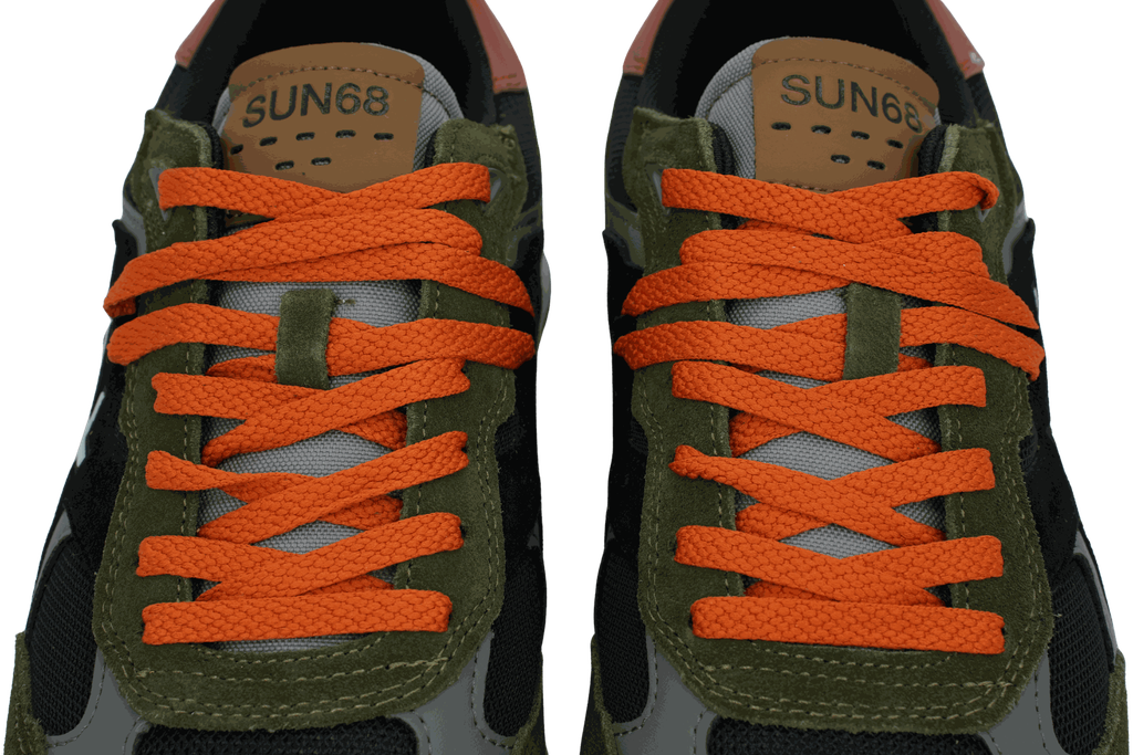 SUN68 - BASKETS "JAKI OUTDOOR" MILITAIRES