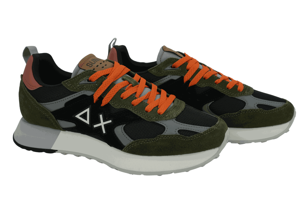 SUN68 - BASKETS "JAKI OUTDOOR" MILITAIRES