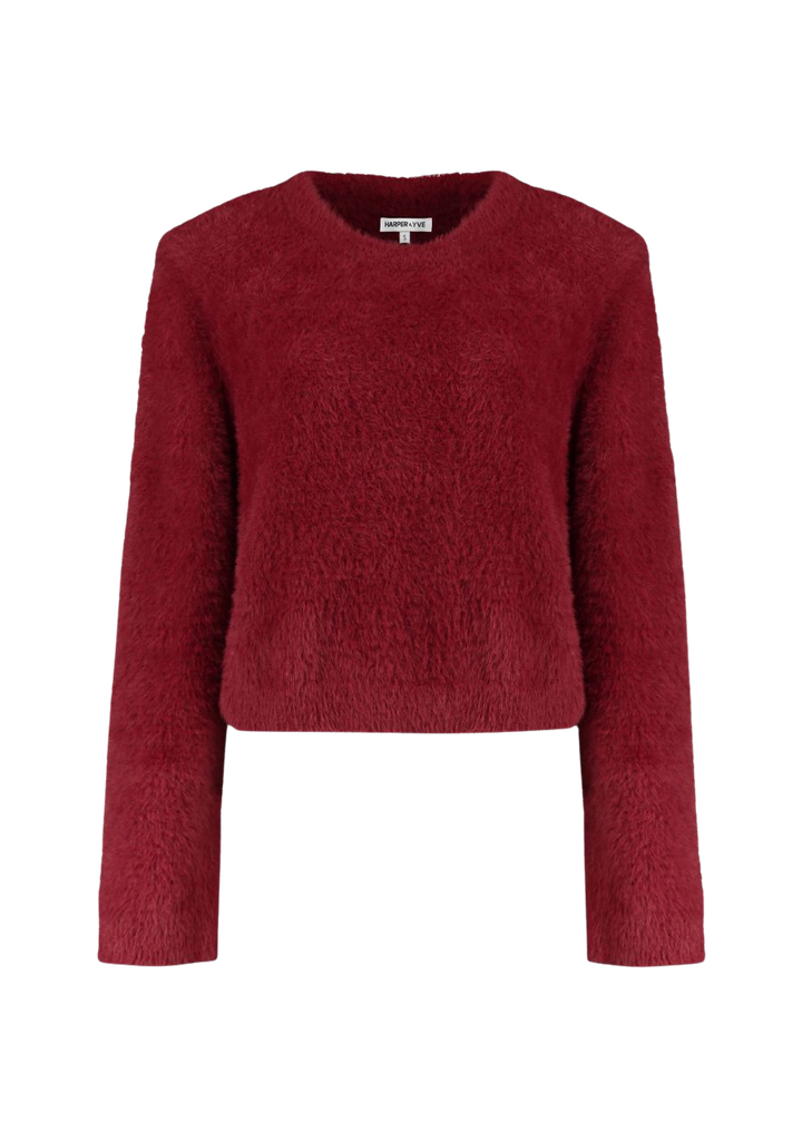 HARPER AND YVE - PULLOVER "NINA" ROUGE