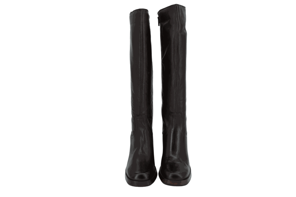 MJUS - BOTTES À TALONS "MICAELA" MARRONS