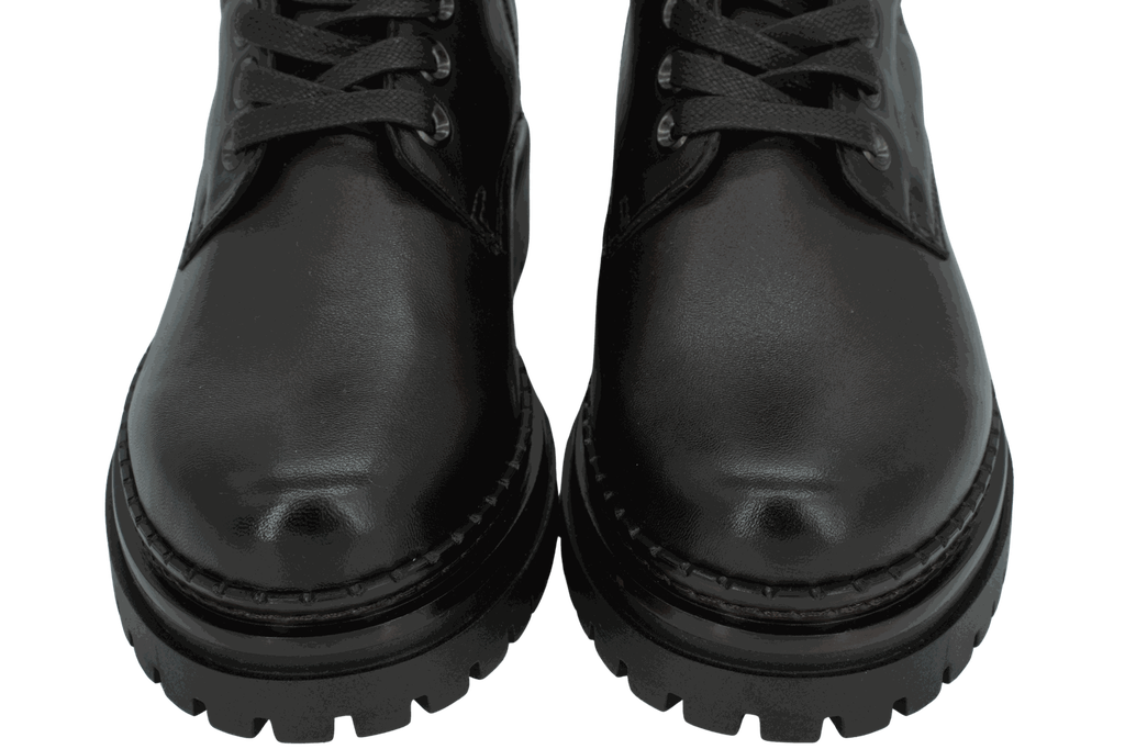 MJUS - BOTTINES À TIRETTES "DEREK" MARRONS