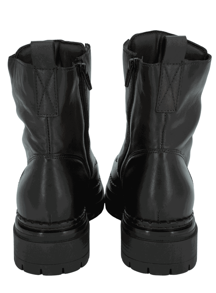 MJUS - BOTTINES À TIRETTES "DEREK" MARRONS