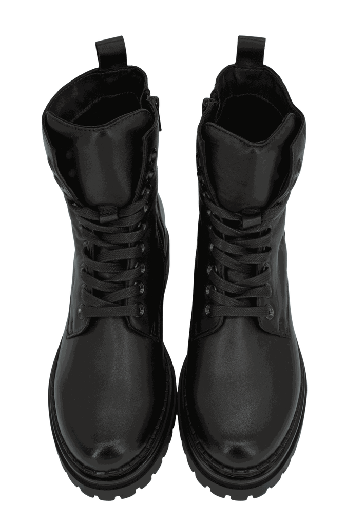 MJUS - BOTTINES À TIRETTES "DEREK" MARRONS