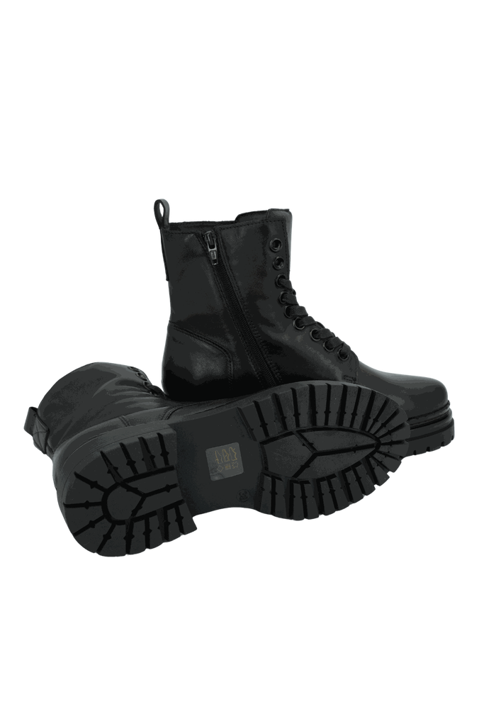 MJUS - BOTTINES À TIRETTES "DEREK" MARRONS