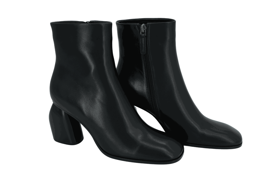 MI/MAI - BOTTINES À TALONS "RAMS" NOIRES