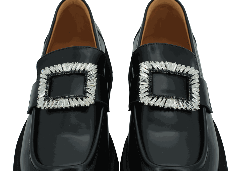 MI/MAI - MOCASSINS "VEGAS" NOIRS