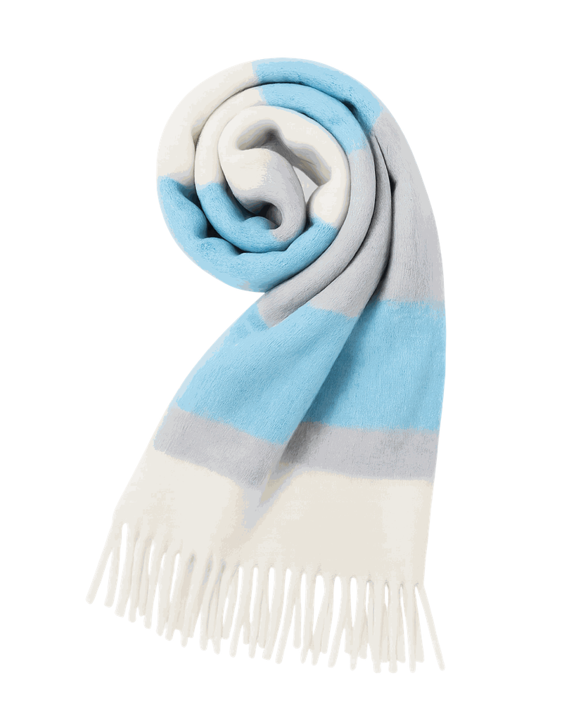 MOMENT IN MAY - ÉCHARPE "DUBLIN" BLEUE