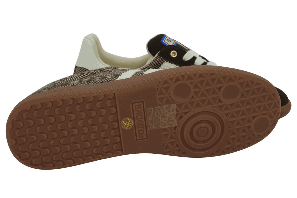 BACK70 - BASKETS "CLOUD" CHEVRONS MARRONS