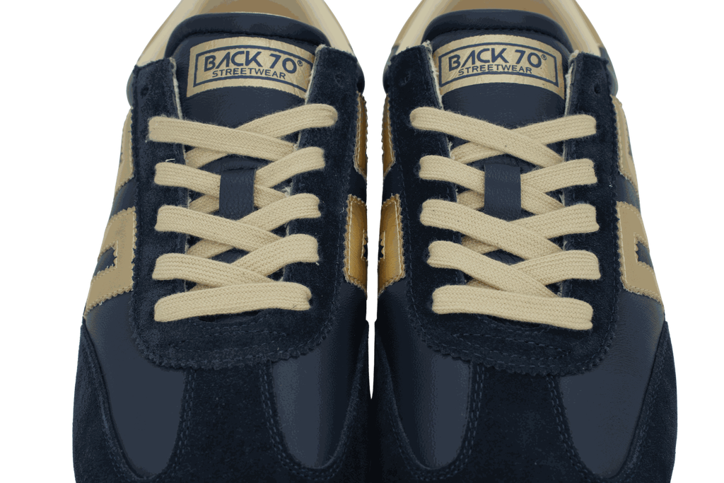 BACK70 - BASKETS "JOGGER" BLEUES MARINES