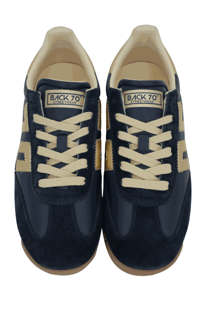 BACK70 - BASKETS "JOGGER" BLEUES MARINES