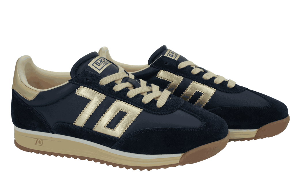 BACK70 - BASKETS "JOGGER" BLEUES MARINES
