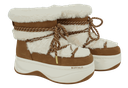 BUFFALO - SNOW BOOTS "ORCUS" COGNACS ET CRÈMES
